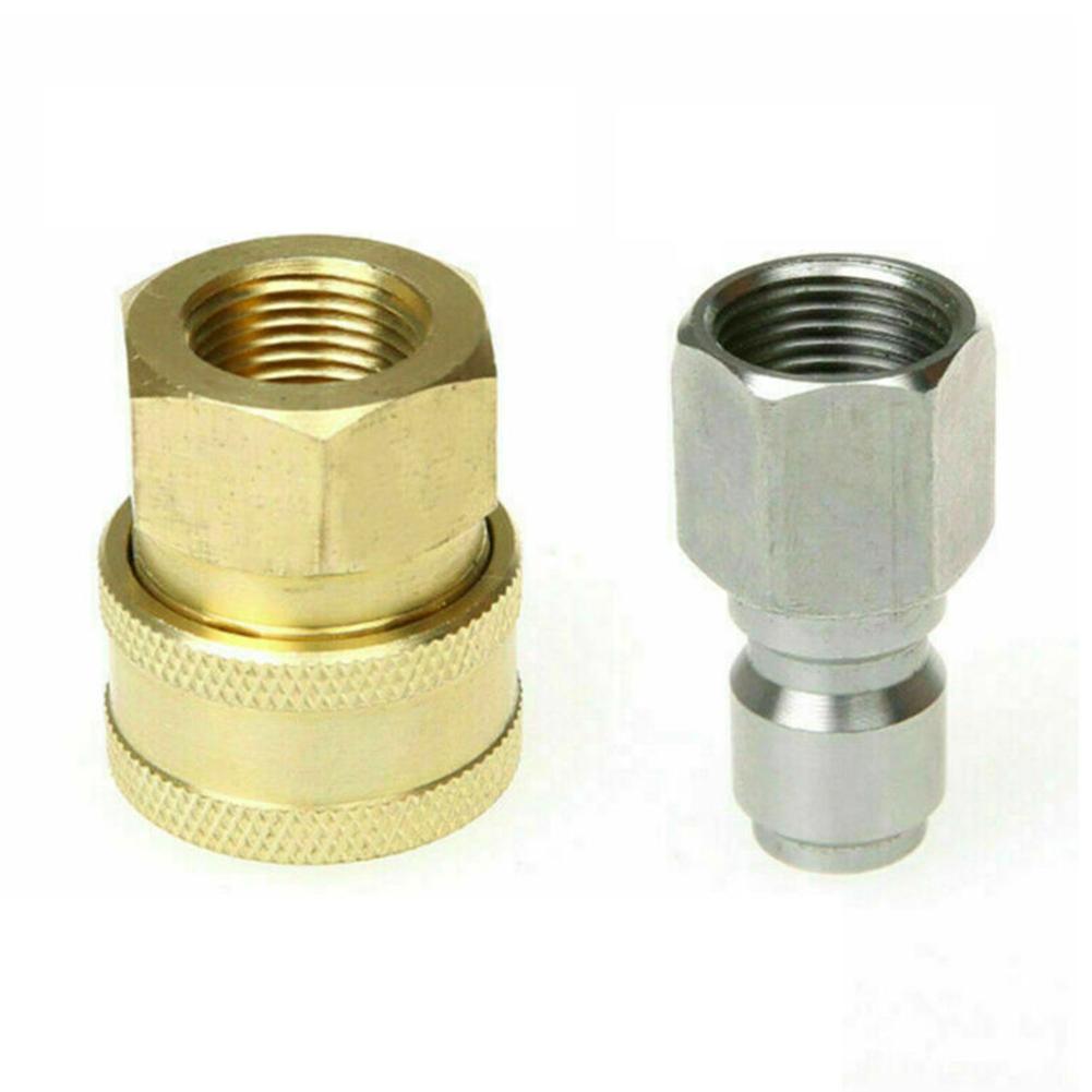 Foam Nozzle Water Hose Adapter Car Washer Connection Coupling Probe Quick Release Snow Foam Lance Garden Tools