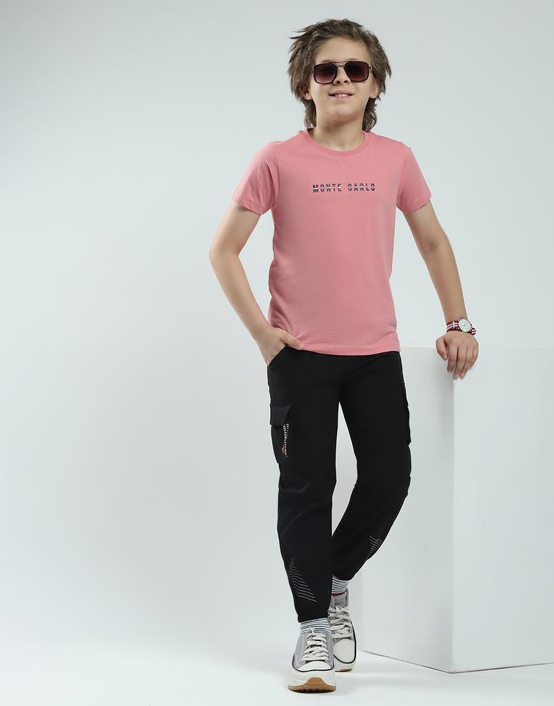 Monte Carlo Boys Solid Regular Fit Lower Track Pants