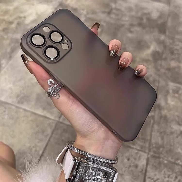 Applicable To Apple 16 ProMax Premium Matte Phone Case Full Inclusive IPhone 15 Simple Soft Shell 14 Protective Case