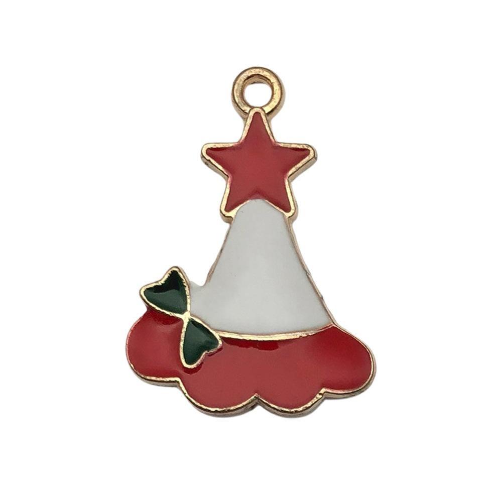 140 Kinds Of Christmas Drips Santa Claus Snowman Snowflake Deer Earrings Bracelet Pendant Diy Jewelry Accessories
