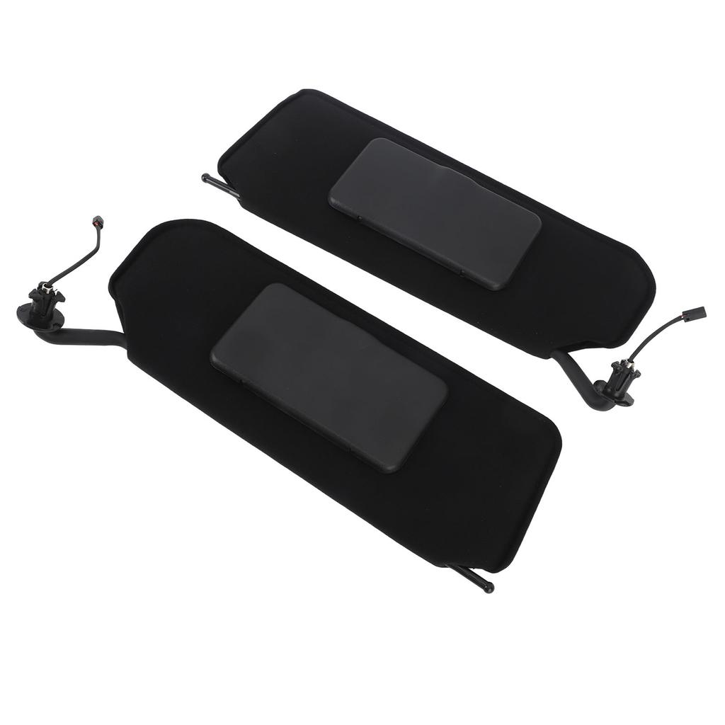 1 Paar Sonnenblenden mit Leuchten und Spiegeln 10442034 Links Rechts Ersatz für Chevy Corvette C5 1997 bis 2004