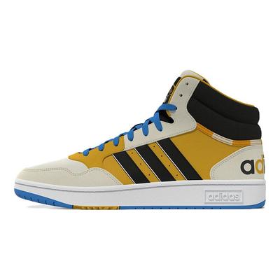 Neo Hoops 3.0 Scarpe da Skate Mid-Top Casual Comode Resistenti Sneakers Unisex Beige FZ6570