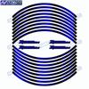 For Kawasaki Z1000SX Motorcycle Front And Rear 17 Inch Wheel Hub Sticker Waterproof Reflective Decorative Decal Rim Stickers