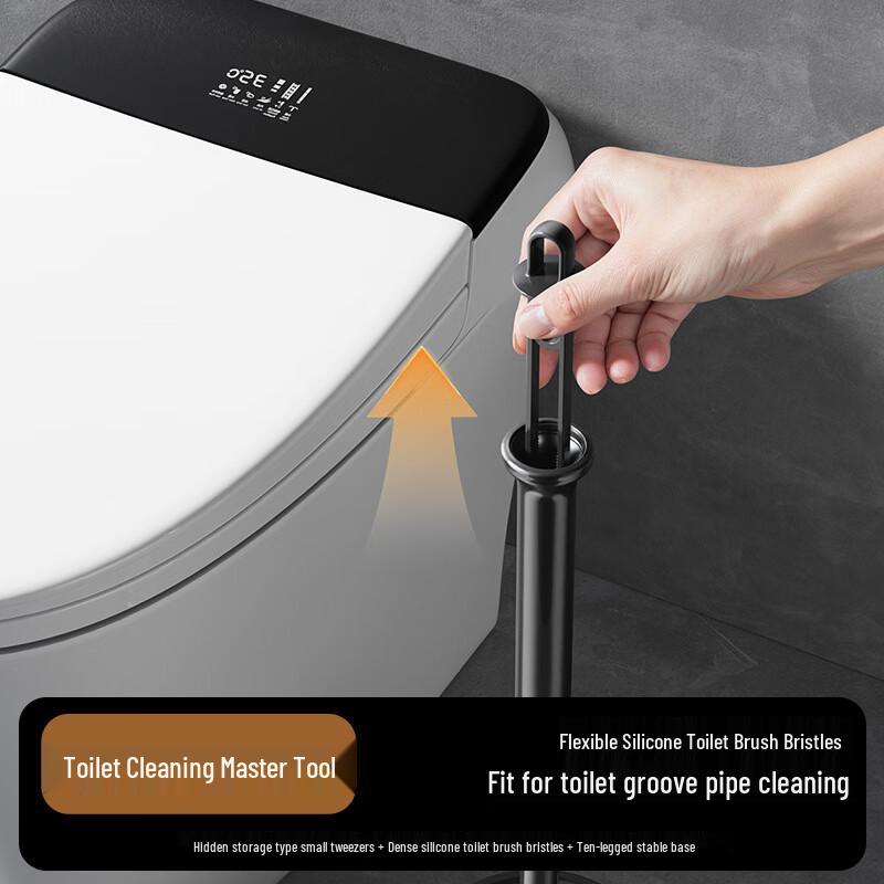 Silicone Toilet Cleaning Brush