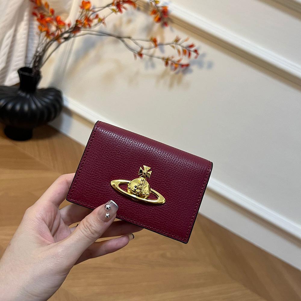 

2025 Роскошный кошелек для монет из натуральной кожи, фирменный стиль, держатели карт для женщин, высококачественный первый слой из коровьей кожи, мини-кошелек вино красного