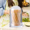 Toothpick Bottle Elegant Clean Cylindrical Shape No Odor Toothpick Holder For Home