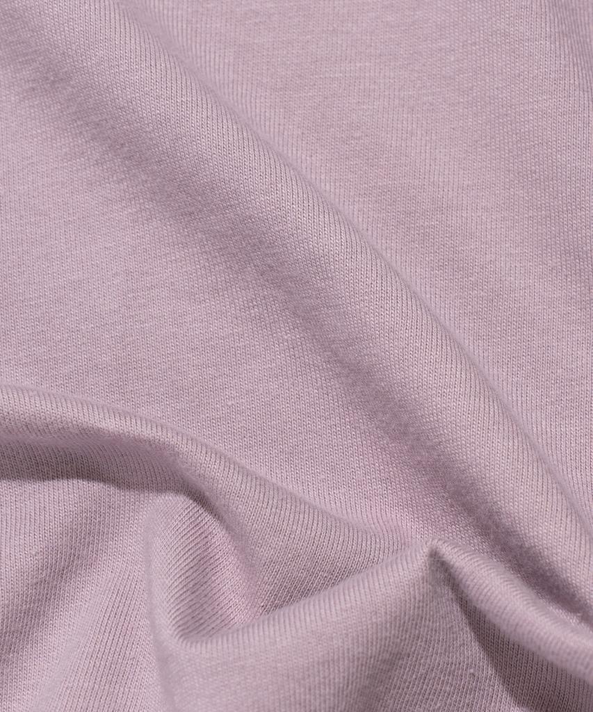 Wogseuaenko Layered Washed Short Sleeve T-Shirt (Lavender)