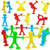 Kids Cartoon Sucker Unique Suction Cup Color Yellow Little Character Expression Creative Doll Little Yellow Person Decompression