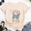 Frieren T-shirt Dames Streetwear Anime Grappige T-shirts Meisje Y2k Designer Grappige Dameskleding
