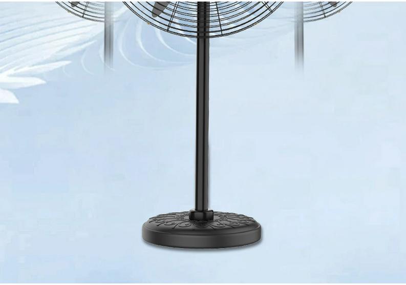 Industrial Floor & Wall-Mounted Fan - Large, Powerful Workshop Fan