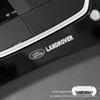 Creative Metal Car Logo Decoration Sticker for Wiper, Console, Windows, Doors, Wheel Hub – Customizable and Unique Design.
