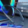 Neckband Bluetooth Sports Gaming Headphones with Digital Display and Extended Battery Life Compatible with All Brands