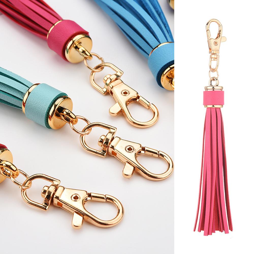Key Chain Accessories For Bags Ring Holder Tassel Keychain Tassel Hanging Pendant KeyRing Ornaments