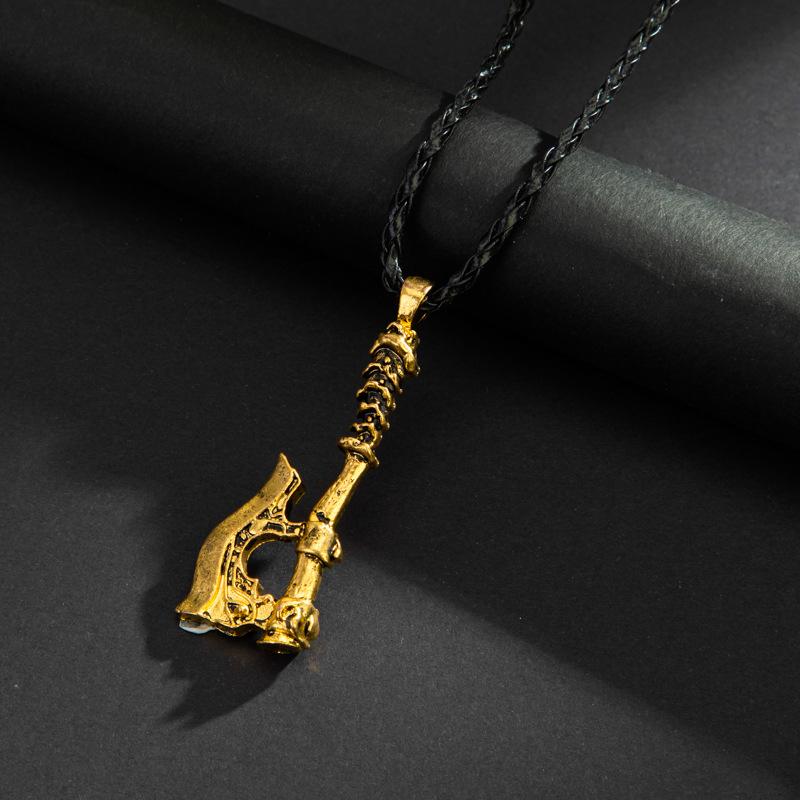 

Европейское и американское ретро стиль ожерелье с топором ювелирное изделие горячий товар