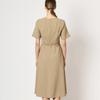 BCBG Solid Pintuck Belted Dress B4f7o605