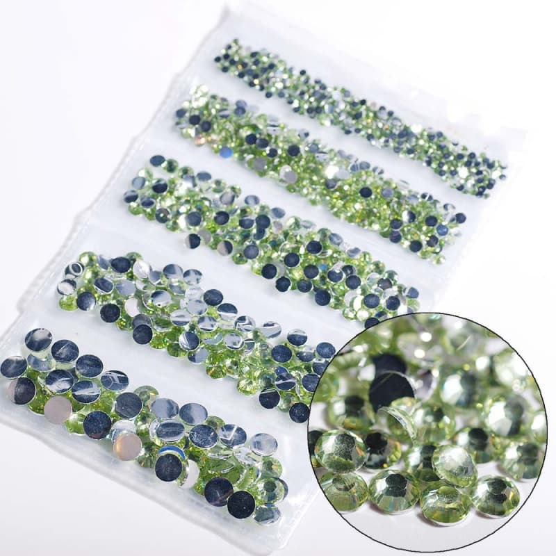 Jewelry Mobile Phone Rhinestone 1000PC Manicure 2-6mm DIY Resin 5-Piece Bag Beauty Rhinestone