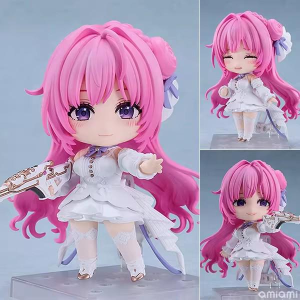 Q Version Anime Girl Figure: Cute, Beautiful, Replaceable Face Toy Ornament - Ideal Birthday Gift