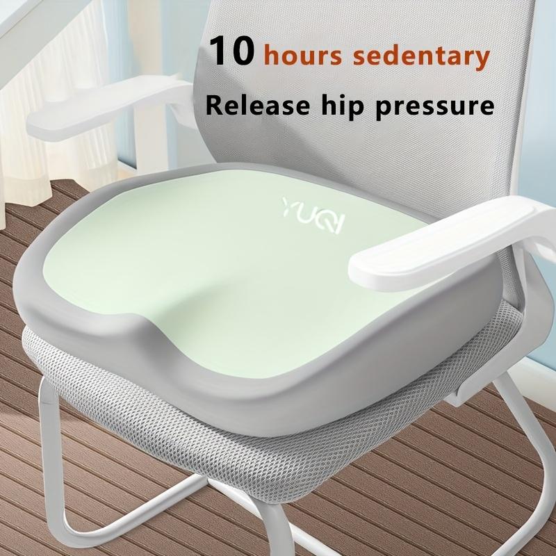 Ergonomic Memory Foam Office Chair Cushion – Adjustable Hip & Waist Support, Portable Comfort for Home, Car, and Office Use – Dry Clean Only