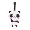 1Pc Luggage Tag Cute Corgi Panda Suitcase Portable Travel Label Accessories