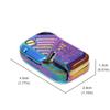 EDC  Metal Fidget Toy Flip The Card Finger Spinner Office Stress Relief Toys ADHD Anxiety Stress Toys For Adult Gift