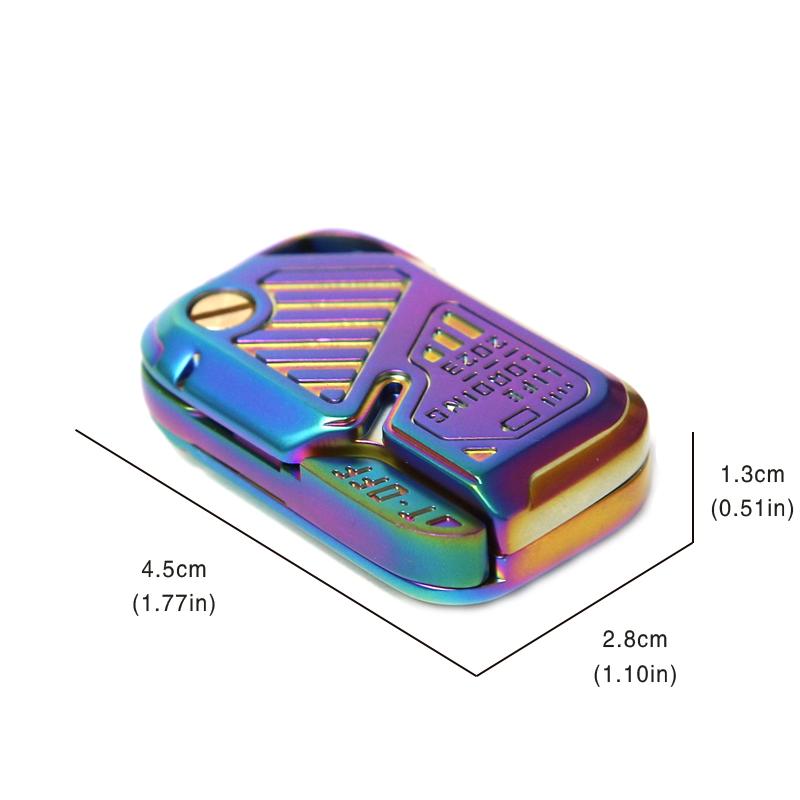 EDC  Metal Fidget Toy Flip The Card Finger Spinner Office Stress Relief Toys ADHD Anxiety Stress Toys For Adult Gift