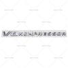 Car Styling V6 V8 V12 Kompressor 3D ABS Chrome Emblem Car Badge Sticker Decal Auto Accessory for Mercedes Benz S500 S680 GT GT50 QK0