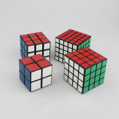 Conjunto de cubos de quebra-cabeça 2x2x2 3x3x3 4x4x4 5x5x5 Aprendizagem educacional Cubo de brinquedo Rubic Cube Speed
