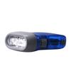 Hand Press Flashlight Light Weight Environmentally Friendly Plastic Practical Camping Hiking Emergency Flashlight for Hiking