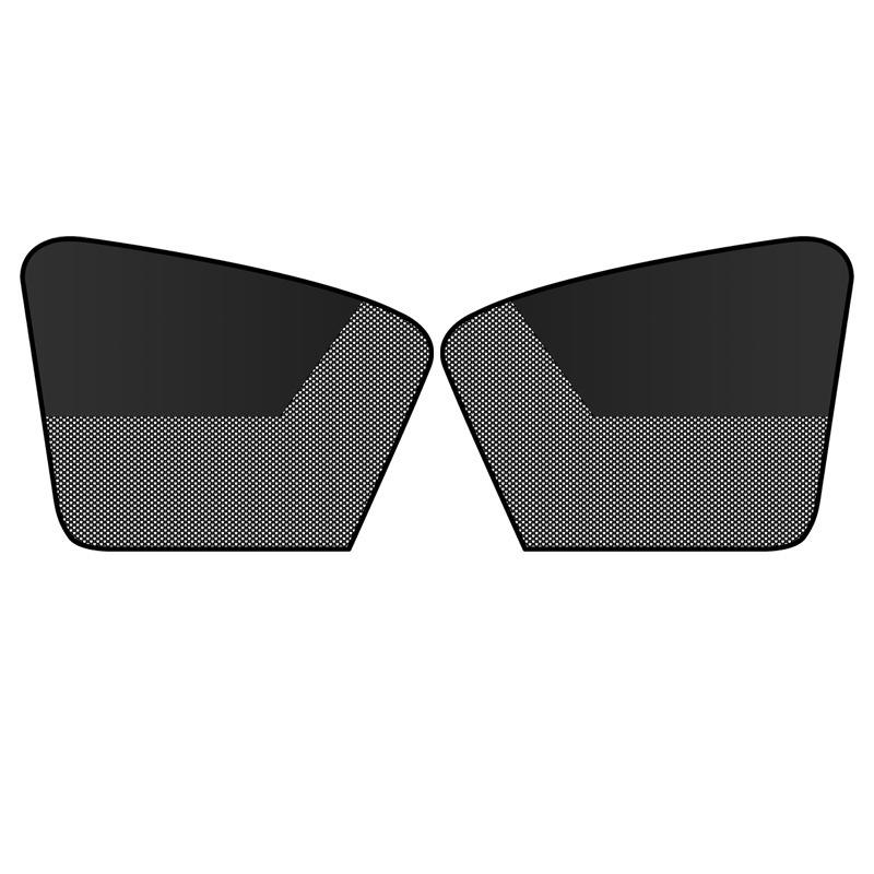 Heat Insulated Car Sunshade Magnetic Suction 1 2 4Pcs Block UV Rays Window Curtain for Summer Use