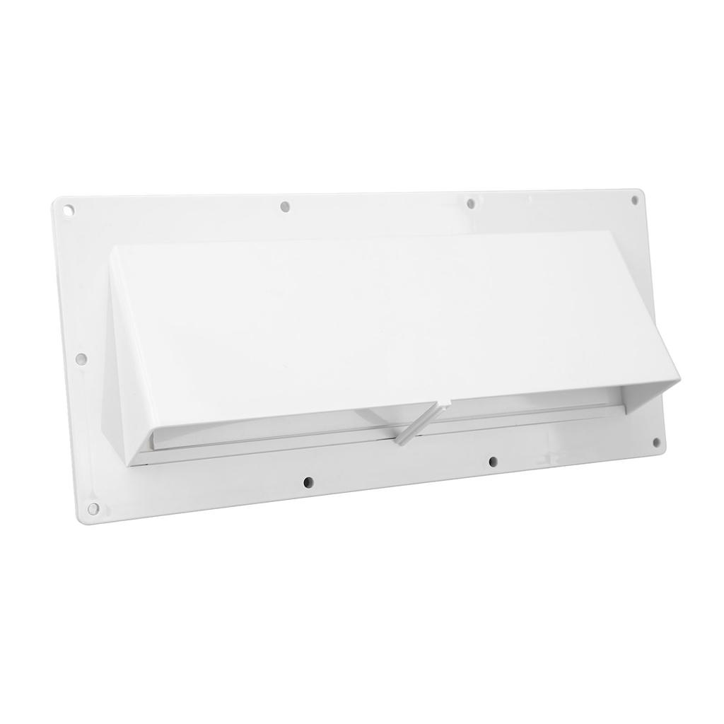 Rv Range Hood Vent White Weather Proof Stove Bathroom Exhaust Vent Cover for Trailer Camper