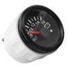 52MM Boat Voltmeter DC9 To 32V Pointer Voltage Gauge with Colorful Backlight for RVs Yachts Fishing Boats Ships Black
