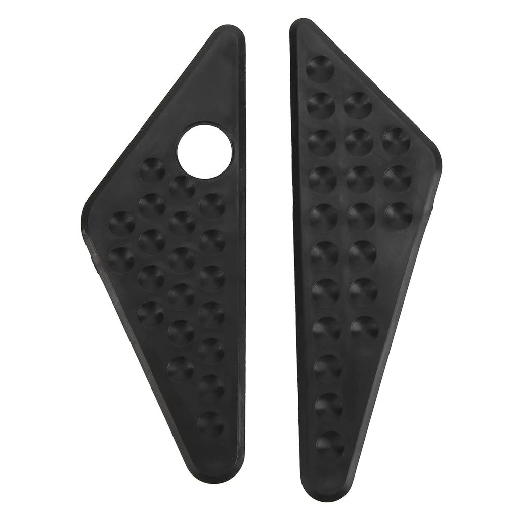 Motorcycle Foot Pedal, Anti Skid Footrest Easy Installation Durable Heavy Duty Plastic for Hornet