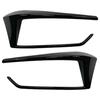 For VW Golf 7.5 Mk7.5 2016 2017 2019 2PCS Rear Bumper Splitter Spoiler Air Vent Cover Trim Glossy Black ABS NOT For Golf MK 7
