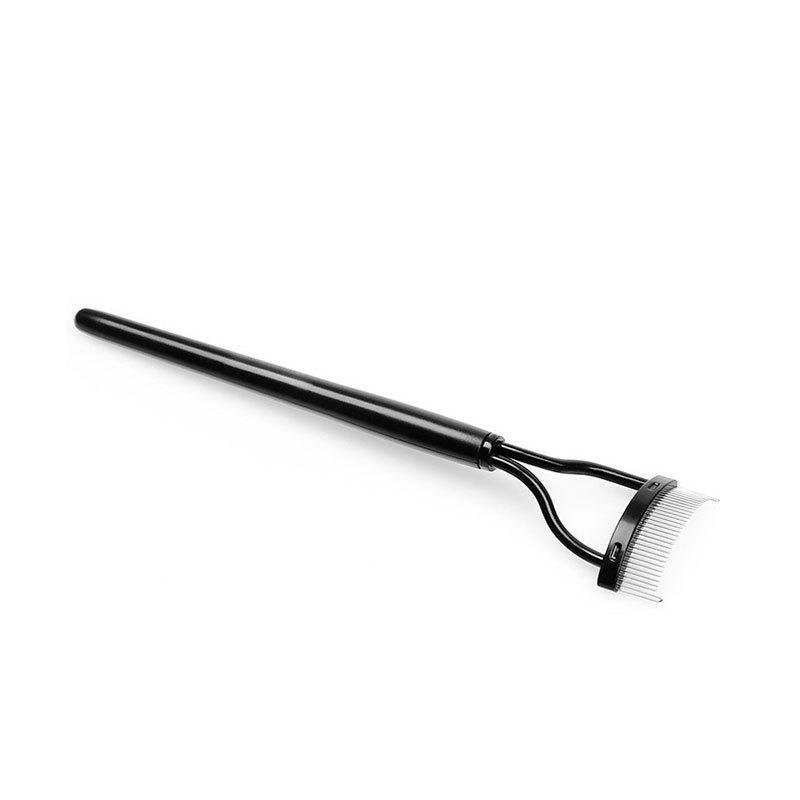 New In Eyelash Separator Metal Teeth Straight Eyelash Curler Beauty Makeup Stainless Eyelash Brush Comb Mascara Curl Makeup Tool