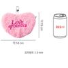Daiso Y2k Heart Embroidery Coin Purse