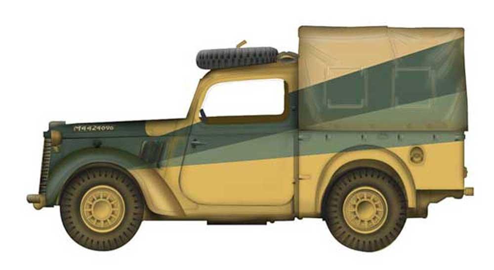 

HOBBYMASTER Tilly Small General Purpose North Finished Product 1/48 Vehicle, Africa,
