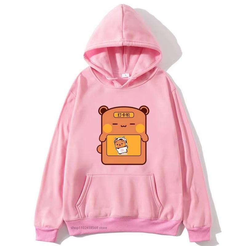 Bubu and Dudu Anime Hoodie Men Women Sweatshirt Print Unisex Streetwear Hip Hop Style Autumn Winter Fashion Tops Clothes Male