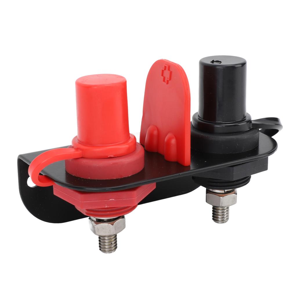 DC 12V Car Remote Battery Terminals M10x2 Battery Jump Post Relocation Kit for UTV ATV Car Trucks RV Tractor Mower