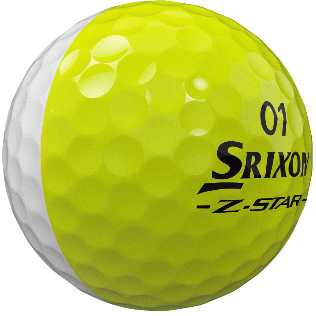 Srixon Divide Golf 9 Z-Star Ball, Z-Star