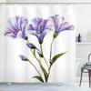 Plant Series Shower Curtain Bathroom Waterproof Polyester Fabric Cloth Curtain Dandelion Flower Print Bathtub Decor With Hooks