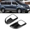 2pcs Carbon Fiber Style Inner Door Handle Trim Fits for Hyundai Grand Starex H1 2019