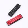Premium 10 Hole Harmonica with Metal and ABS Resin Comb Ensures Bright and Crisp Notes Travel Musical Instrument