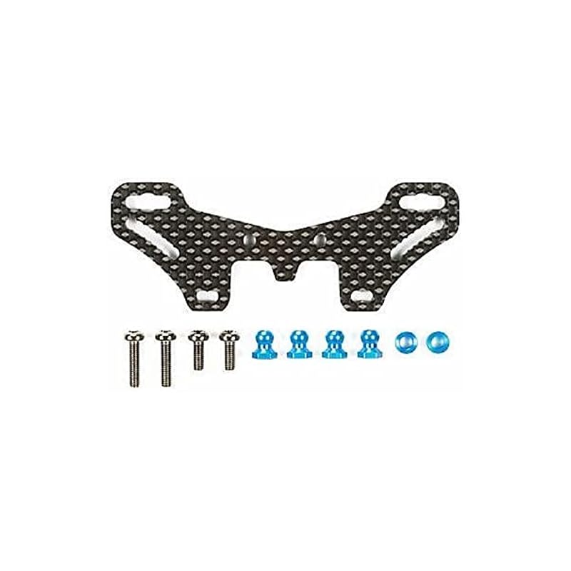Tamiya Hop-Up Options No. 1633 OP.1633 TT-02 TYPE-S Carbon Damper Stay (Rear) 54633