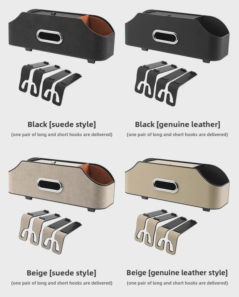 Universal Car Seat Back Multi-Function Storage & Tissue Hanging Bag