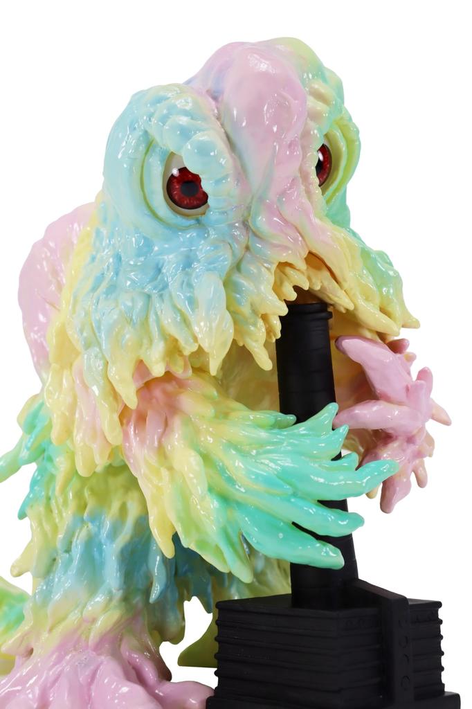 Виробництво контенту з персонажами AMC Chimney Hedorah Пастельний колір Приблизно 195 мм ПВХ АБС Акрил М'який вініл Фігурка (Ccp) Вер. & & Попередньо пофарбований