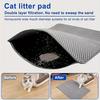 Cat Litter Mat Double-layer Cat Litter Trapping Mat Waterproof And Leak Proof Pet Toilet Mat Diaper Pad Cat Feeding Mat With Non