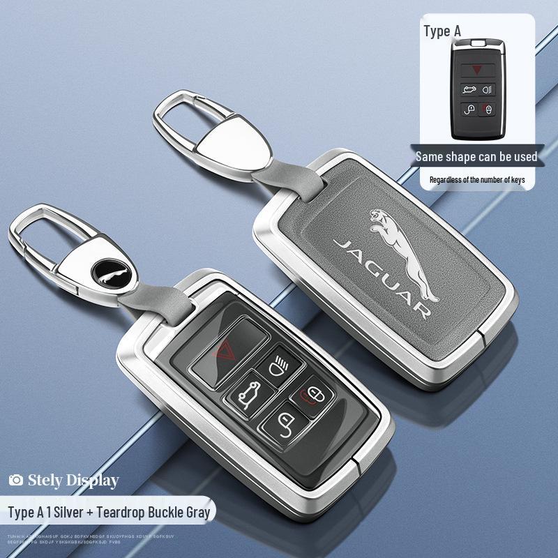Jaguar Key Cover: Fits XFL, XEL, E-Pace, F-Pace, F-Type, I-Pace, XJ, XE - Women's Protective Car Shell
