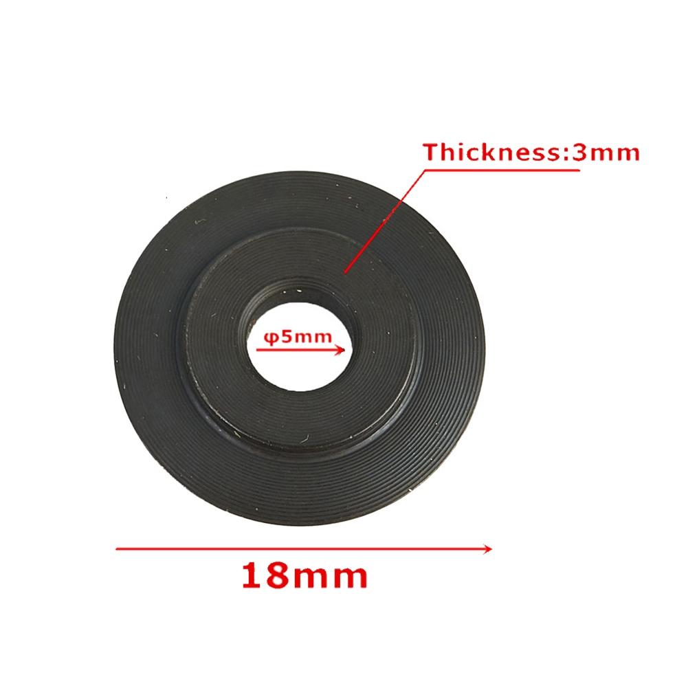 Alloy Steel Blade Pipe Cutter Wheel Black HRC65 Blade Black