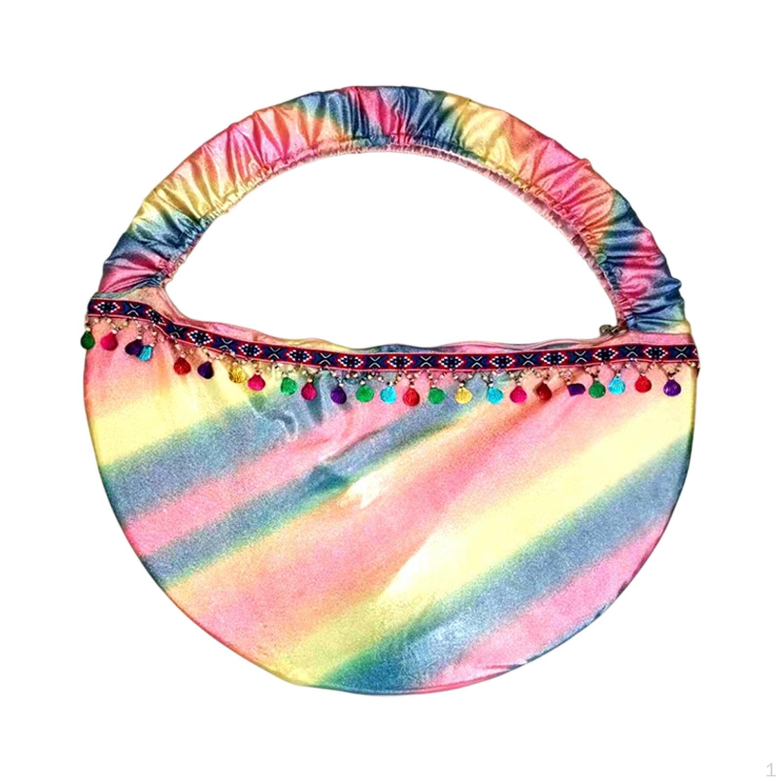 

Сумка для обруча для фитнеса, реквизит для художественных танцев, органайзер для переноски, полоса препятствий Shell Charms M