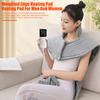 Heating Pad Instant Heated Pad for Neck Shoulder Back Pain Relief Weighted Electric Heating Pad with Wired Remote for Men Women Mom Dad
